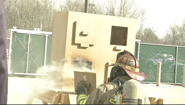 Delta Fire Department Conducts Fire 
Demonstrations at LCC West Campus